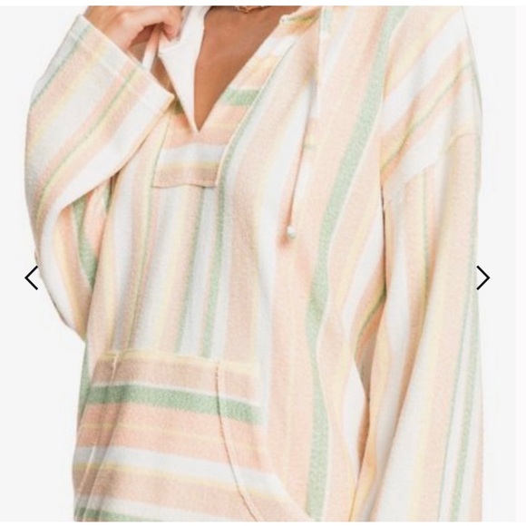 Roxy, pastel towel hoodie - Picture 4 of 11